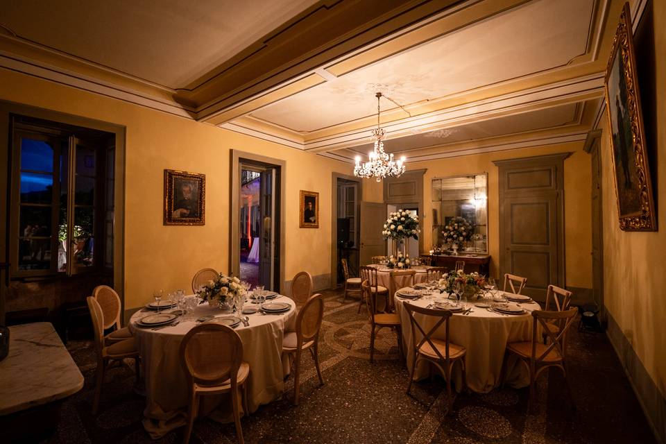 Sala gialla sera