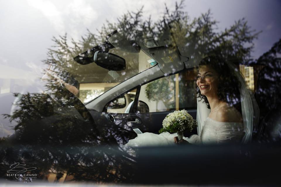 Riflessi vetro sposa