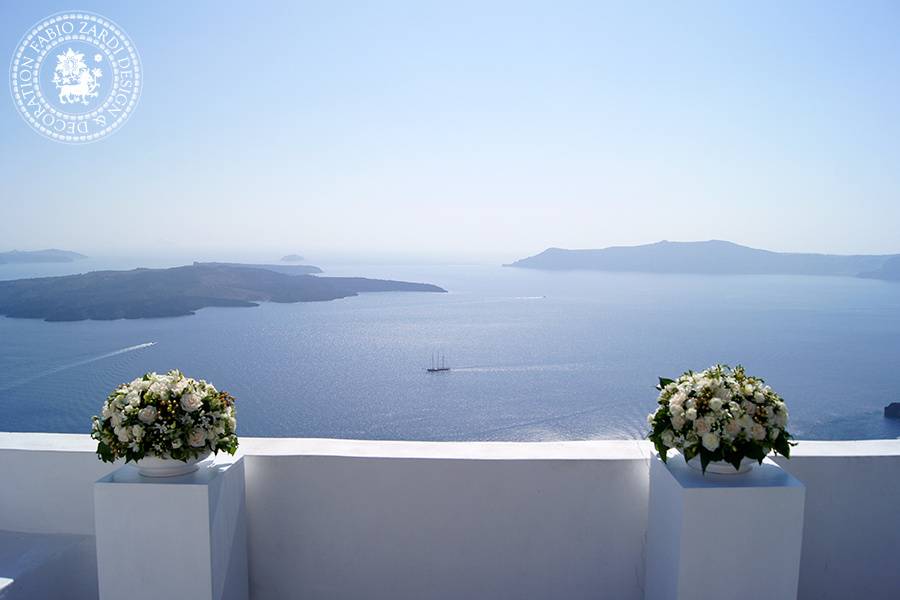 Matrimonio a Santorini