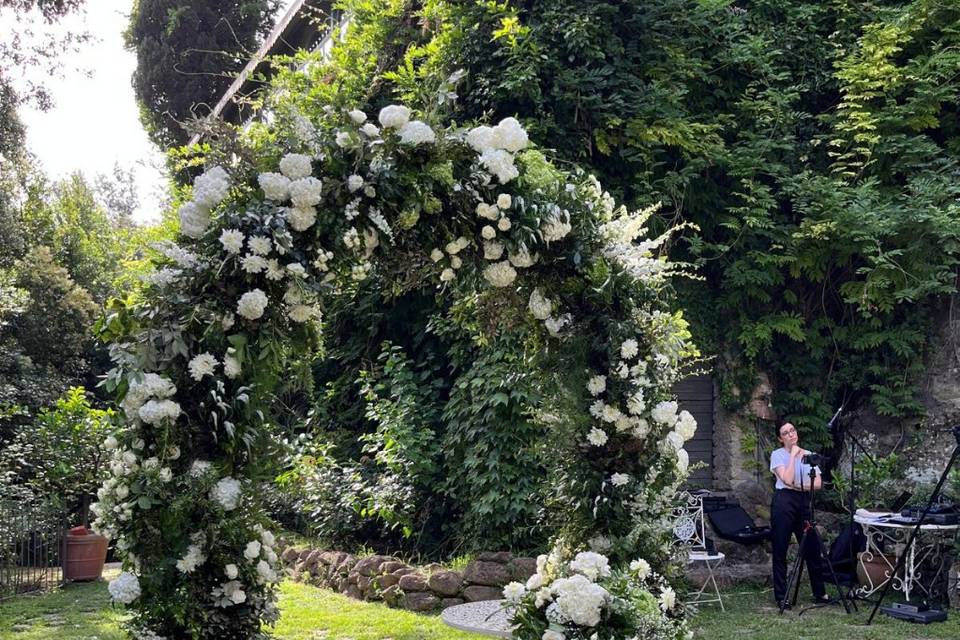 Floral Wedding Arch