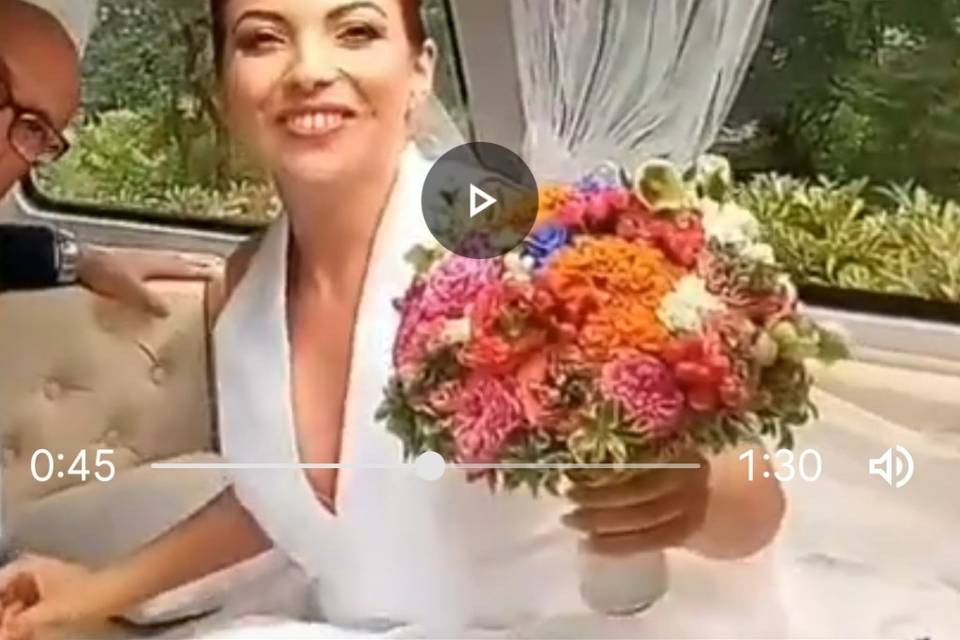 Colorfull Bridal Bouquet