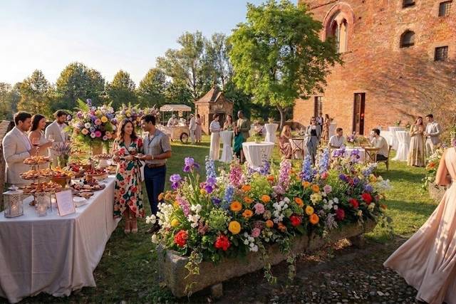 Aperitivo nei giardini