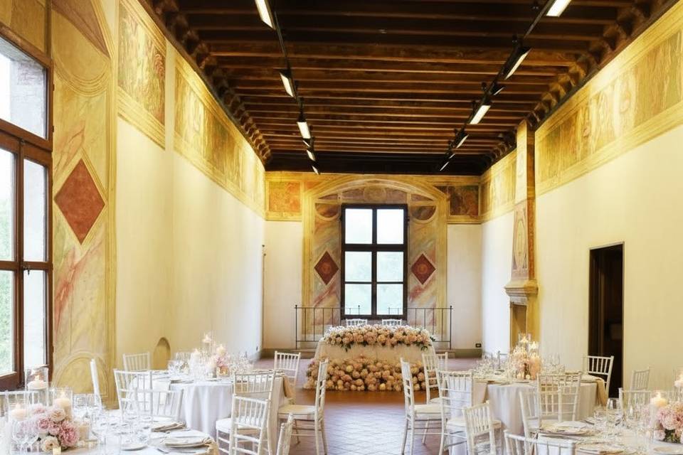 Pranzo sala dei Liocorni