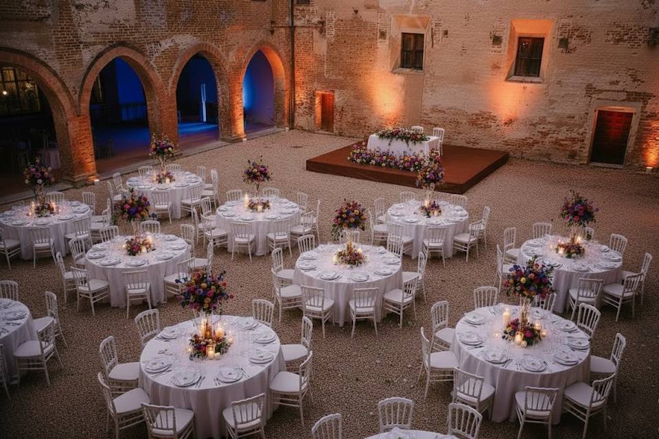 Cena in corte