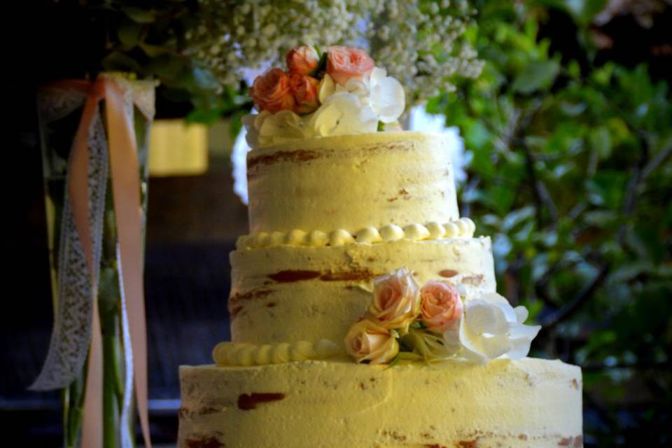 Naked cake