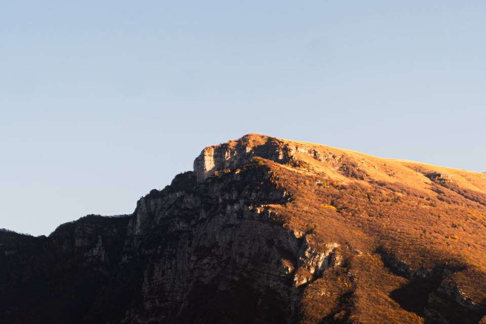 Tra cielo e monti del garda