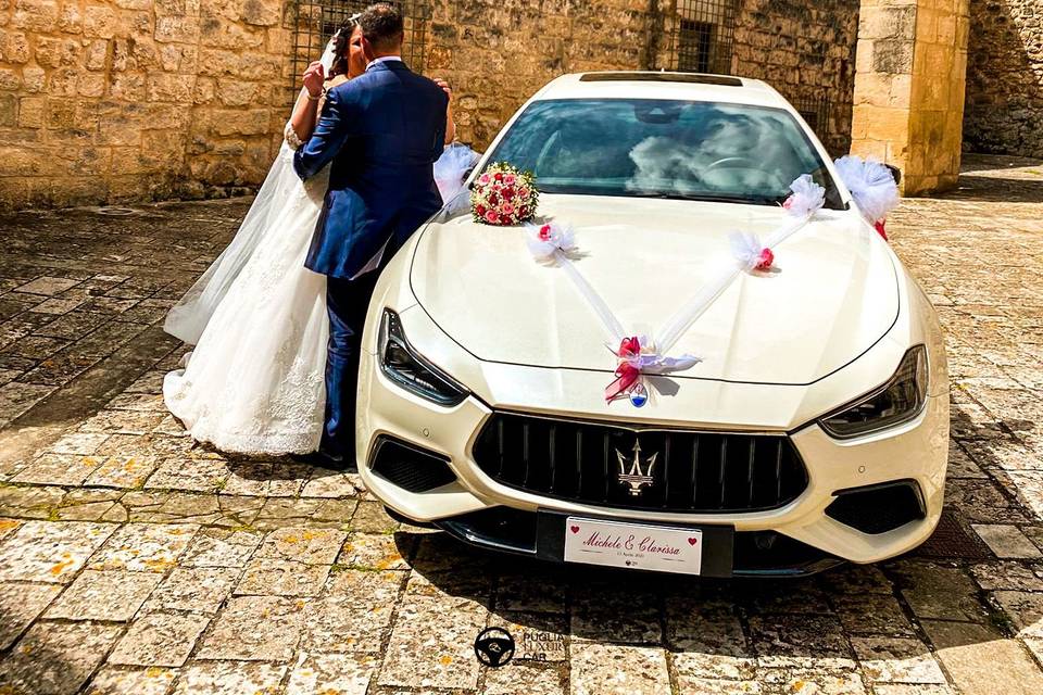 Maserati ghibli bianca