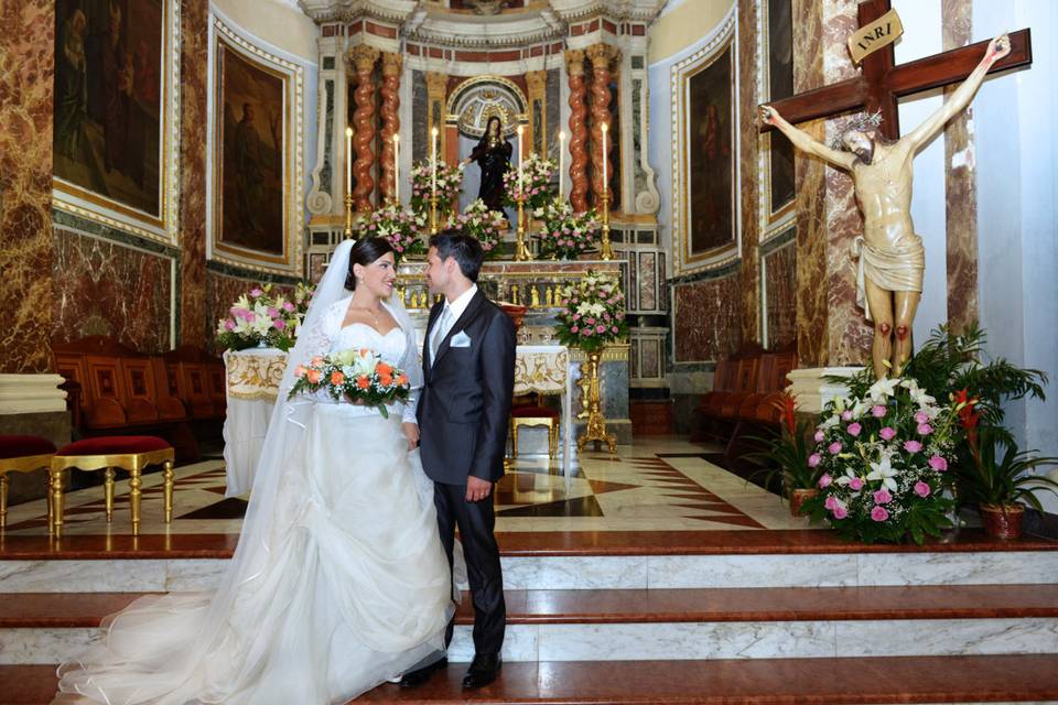 Dopo la cerimonia in chiesa