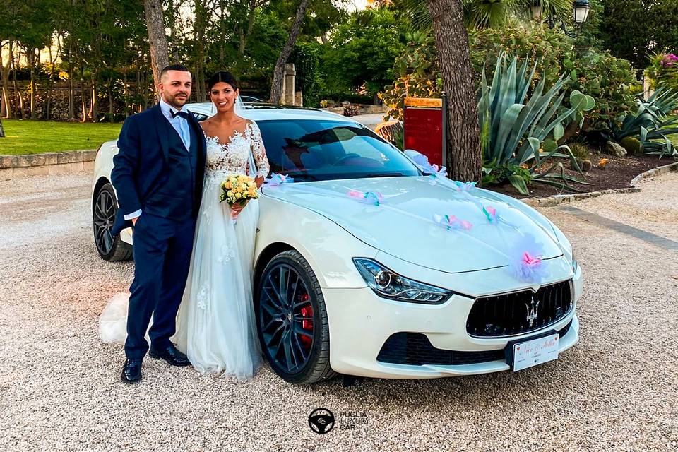 Maserati ghibli bianca