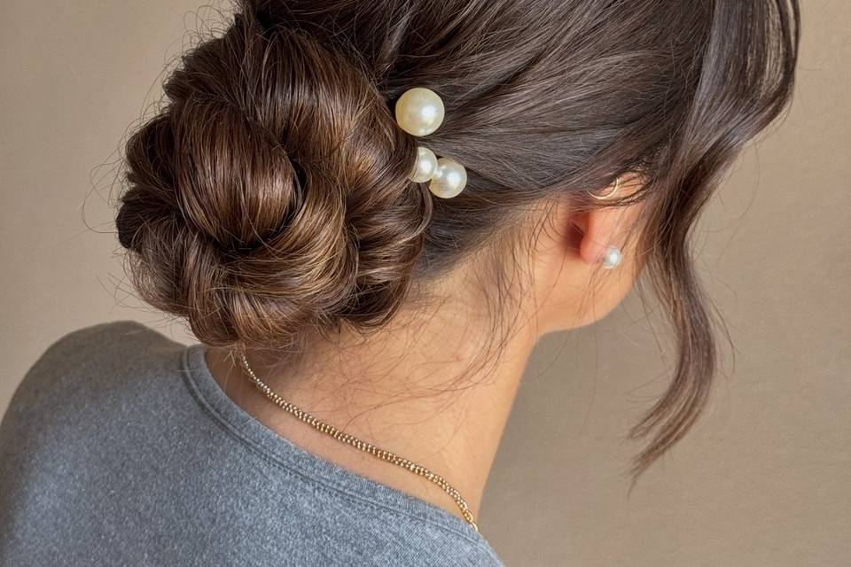 Low bun