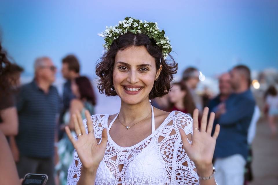 Matrimonio sulla spiaggia