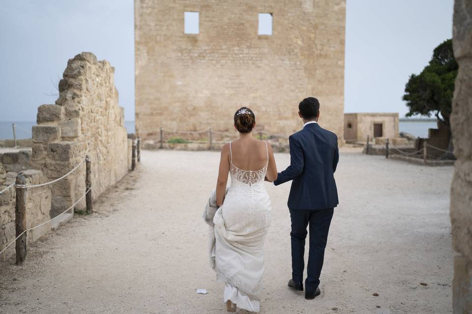 Reportage con gli sposi