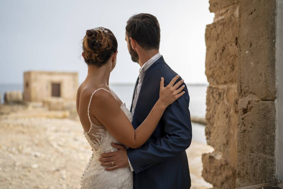 Reportage con gli sposi
