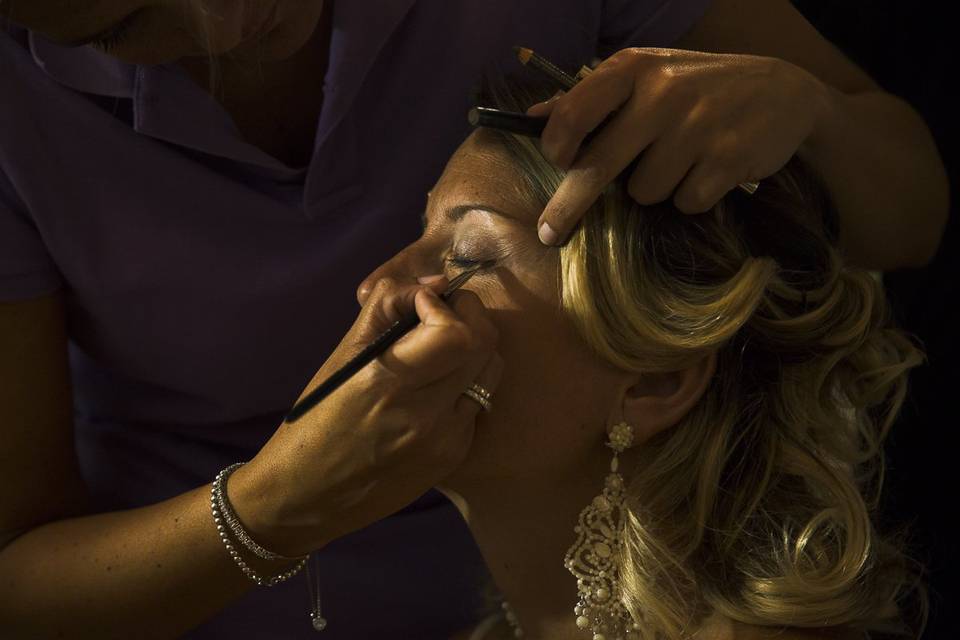 Il trucco della sposa