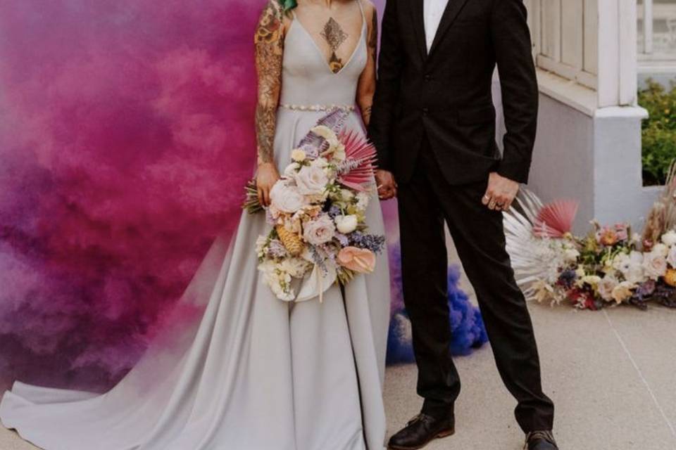 Crazy color-Wedding