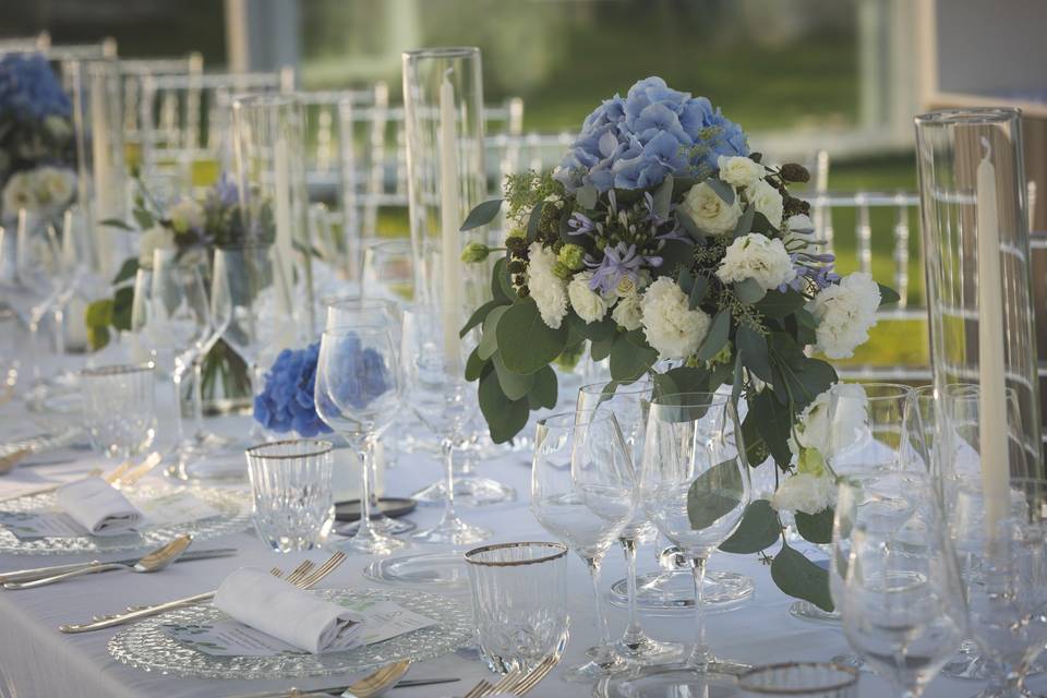 Wedding table decoration