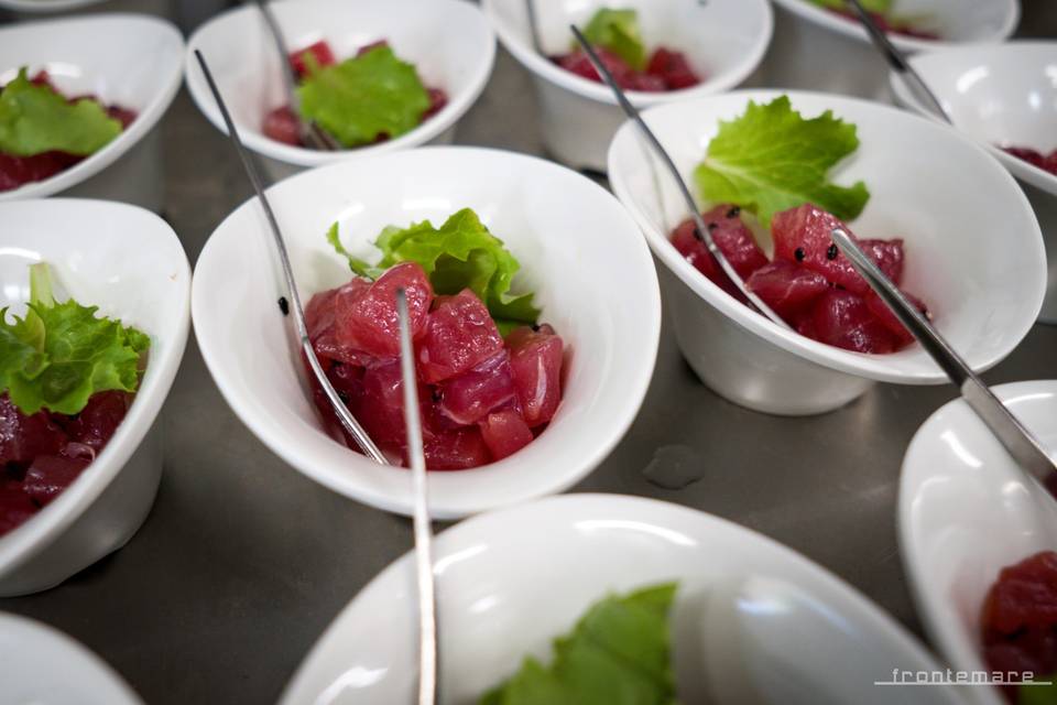 Fingerfood tartare di tonno