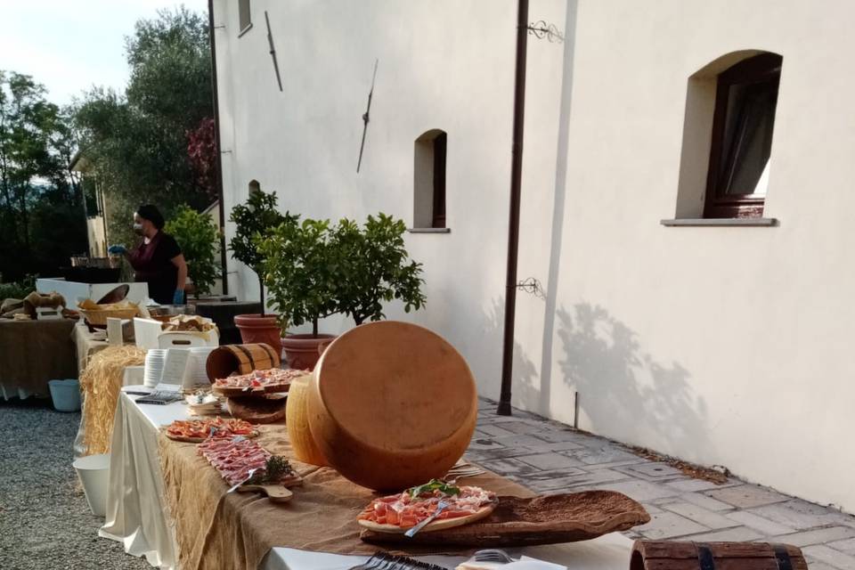 Buffet del bere Villa Pratola