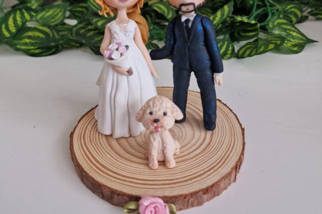 Cake topper - Sogni di fimo