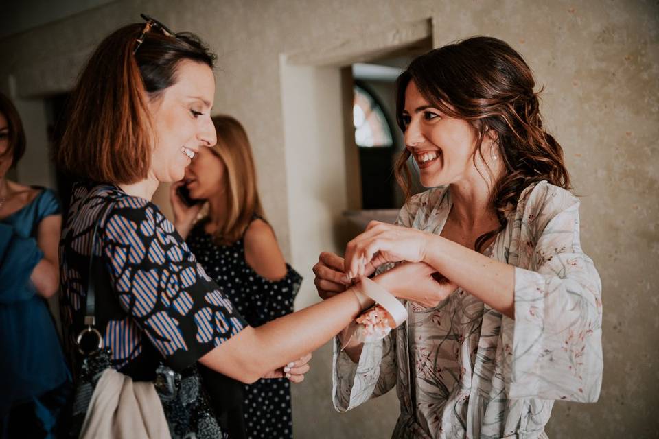 Preparazione sposa