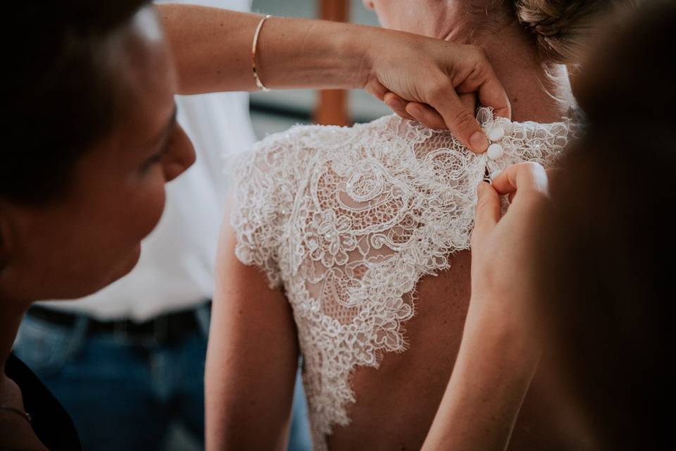 Preparazione sposa