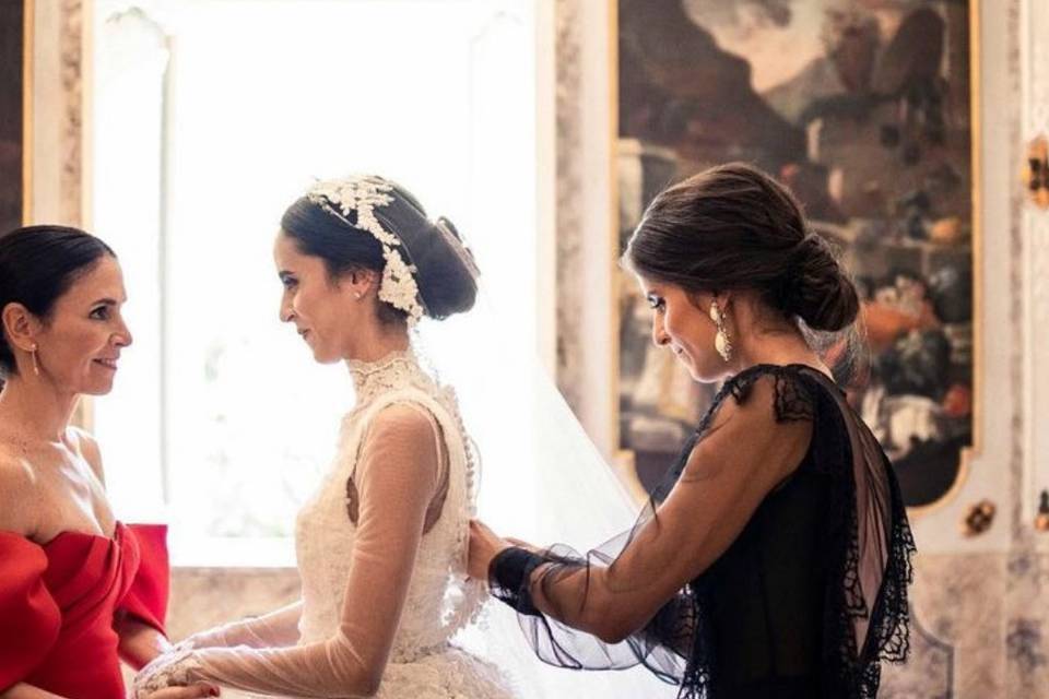 Bridal makeup umbria