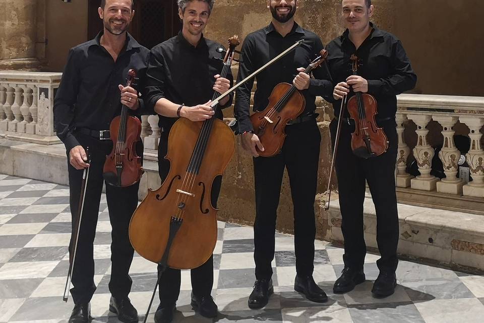 Arpa e violino