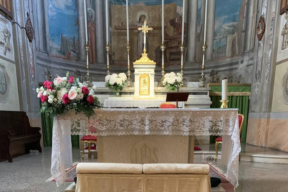 Allestimento chiesa