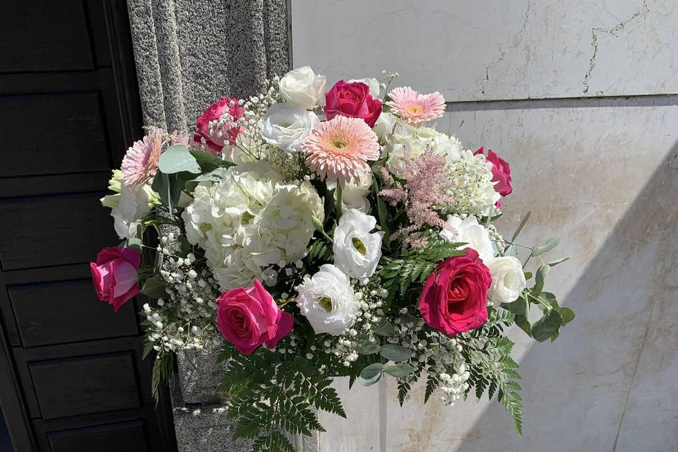 Fiori e coni di riso