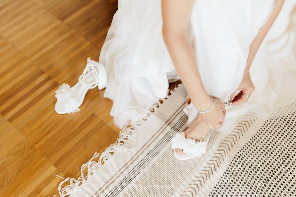 Preparazione sposa