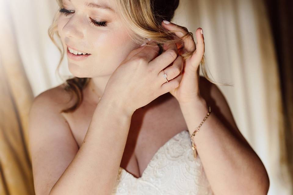 Preparazione sposa
