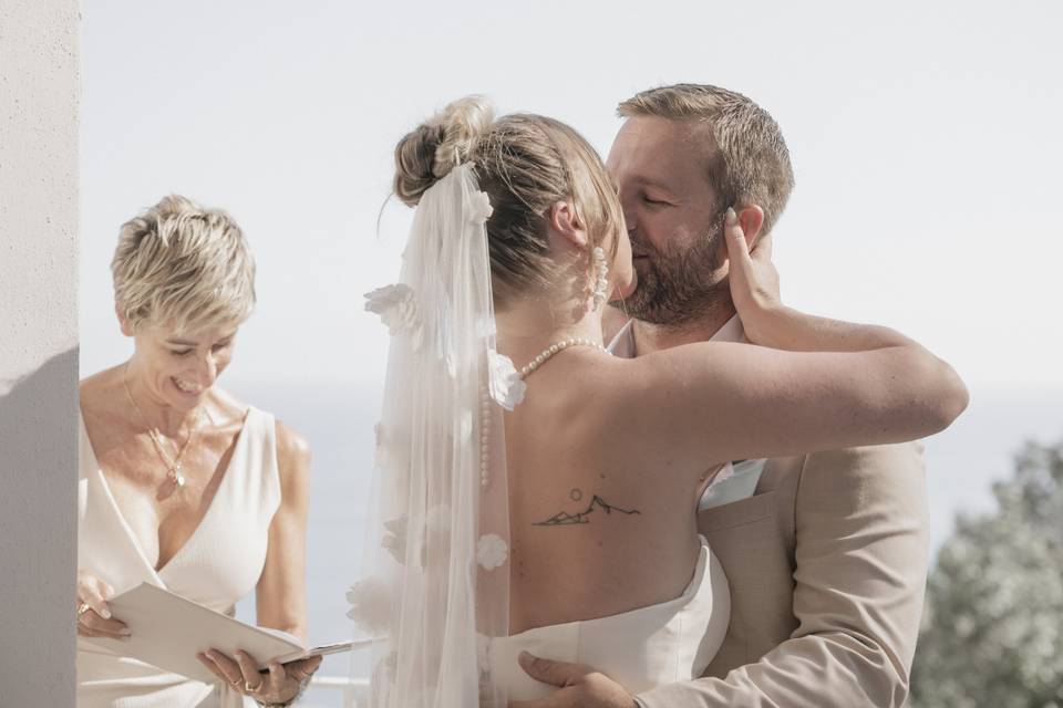 Positano officiant and celebra