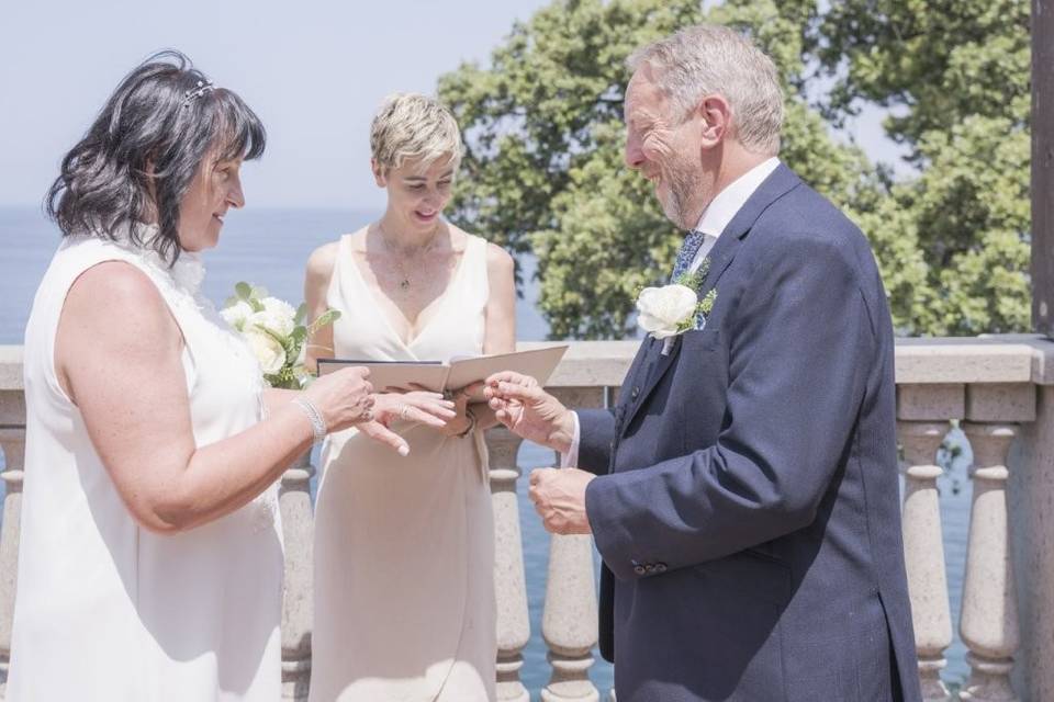 Sorrento ceremony