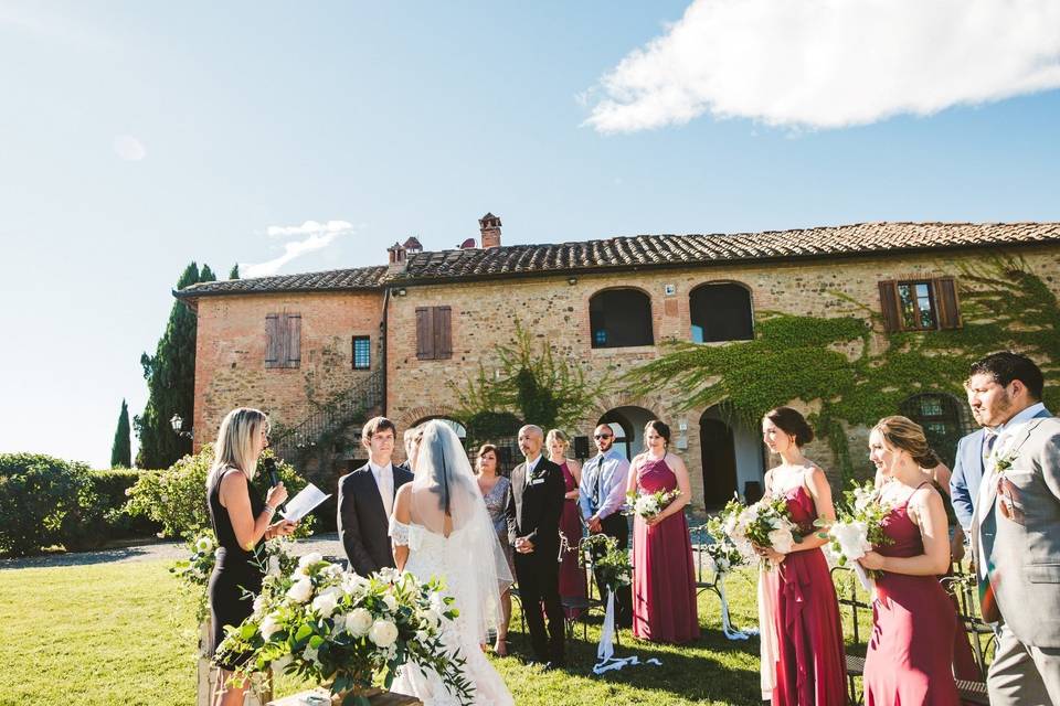 Cerimonia in toscana