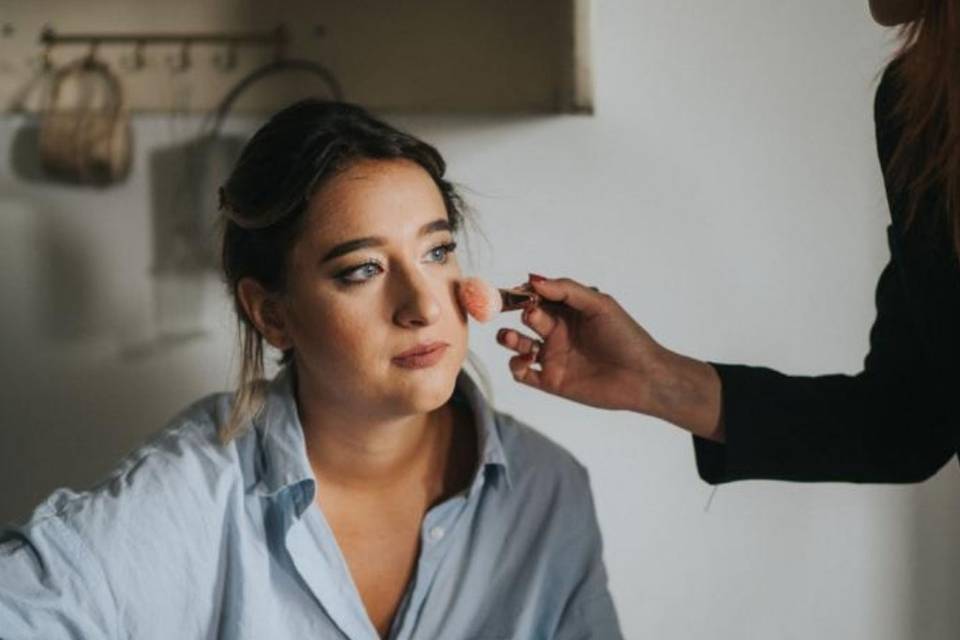 Bride makeup