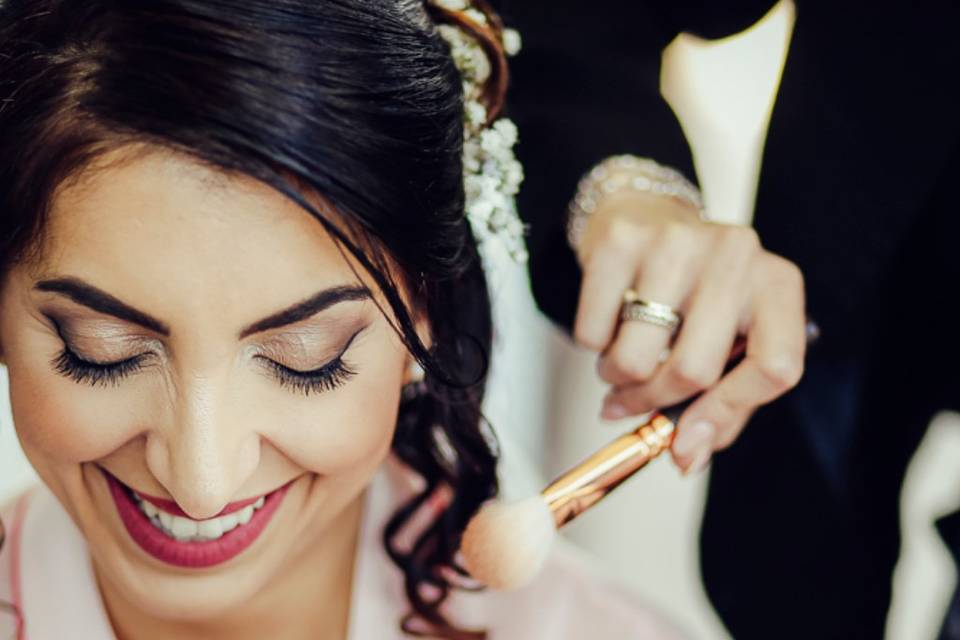 Bride makeup