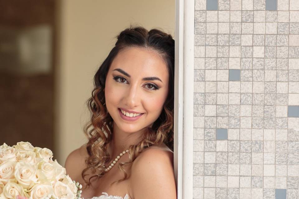 La bellissima sposa Federica