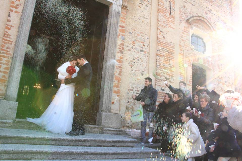 Lancio del riso