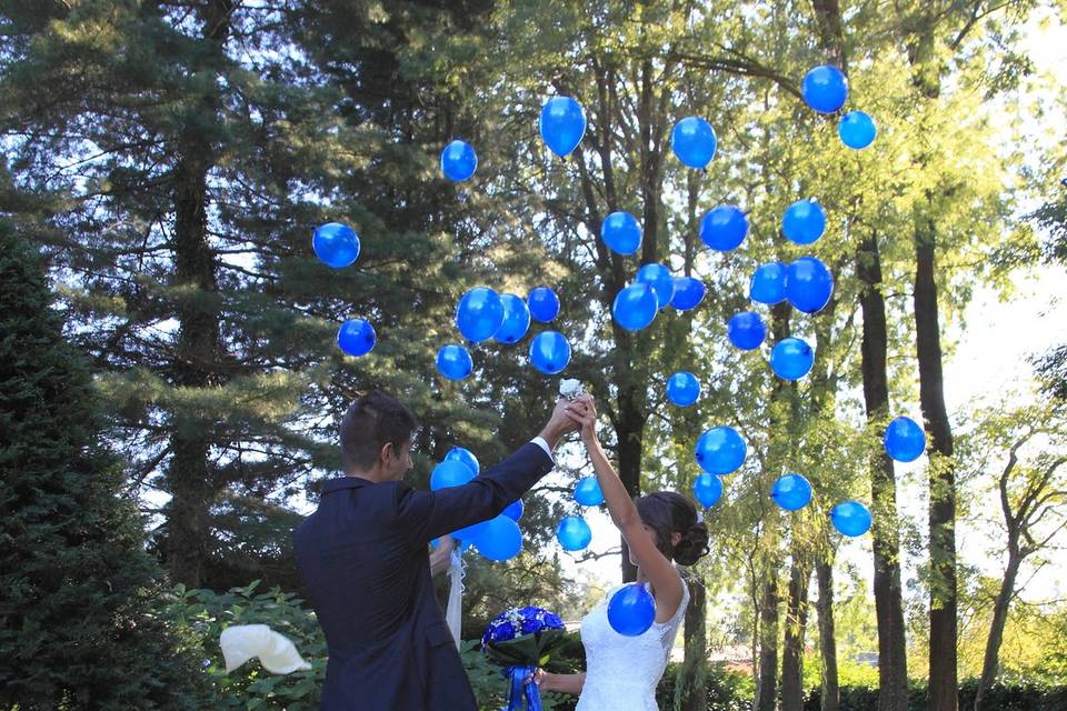 Palloncini blu