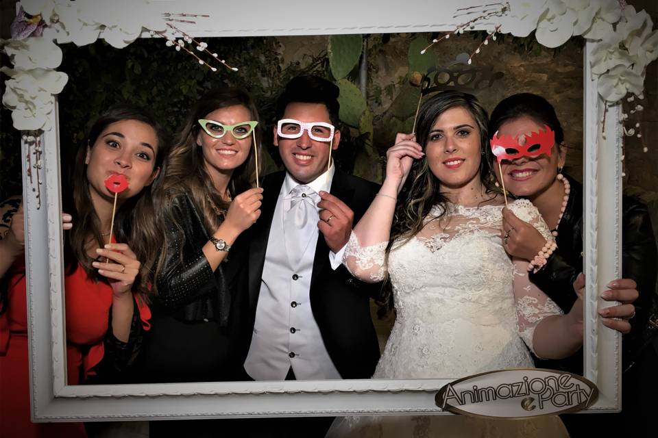 Photo booth wedding