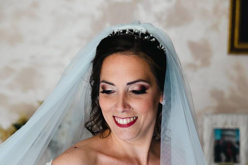 Sposa sorridente