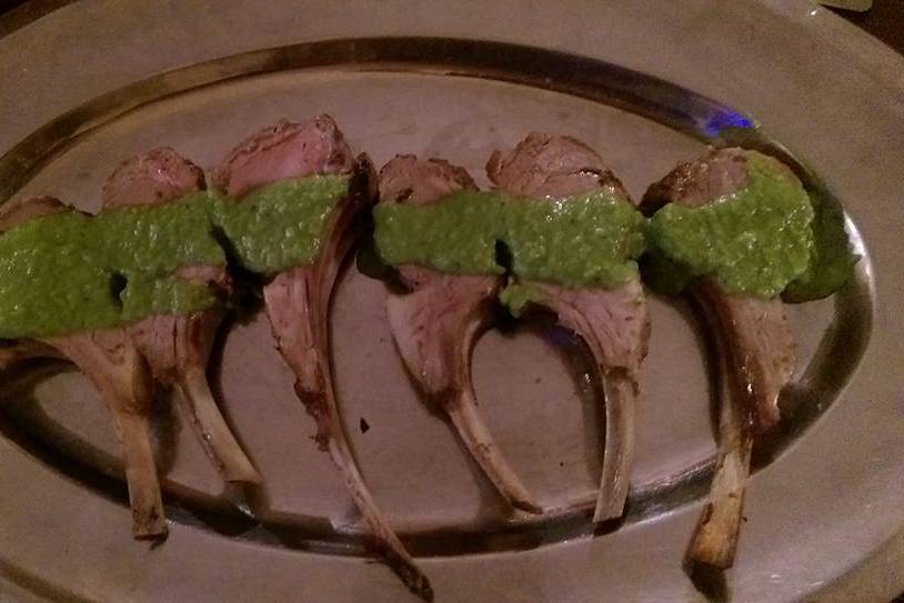 Costine d'agnello alle erbe