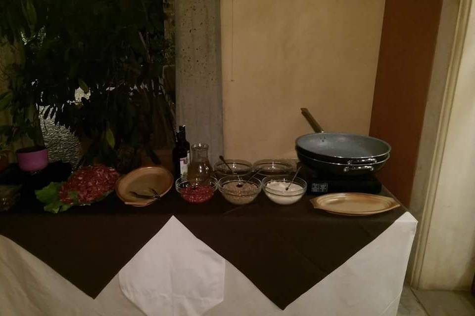 Buffet al pozzo