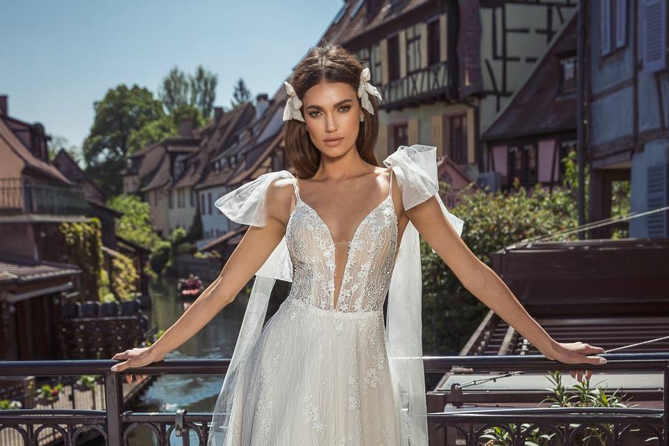 Abito da sposa bohemien