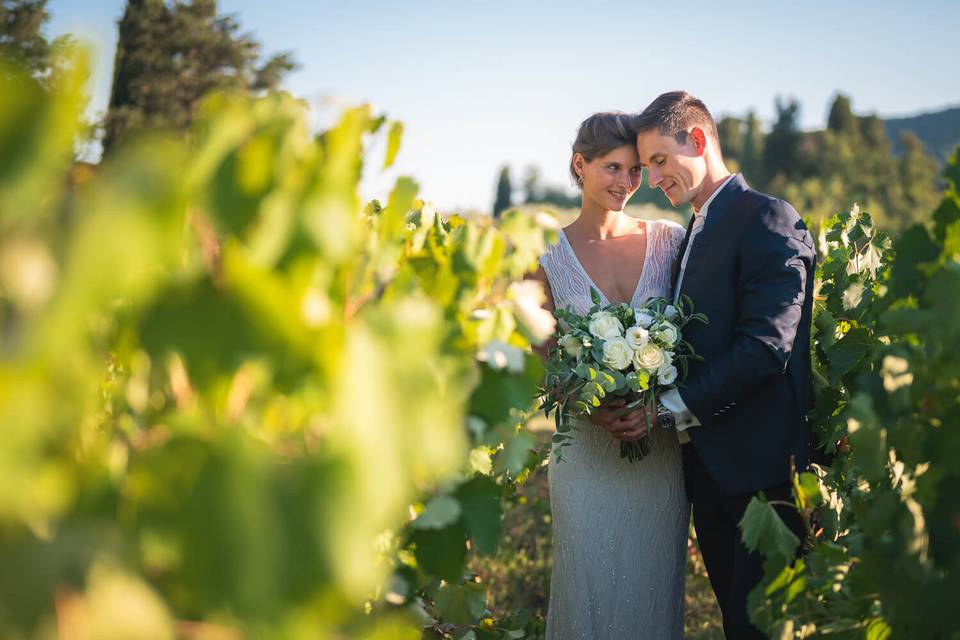 Praparazione sposa, bouquet