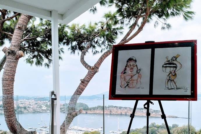 Postazione caricaturista