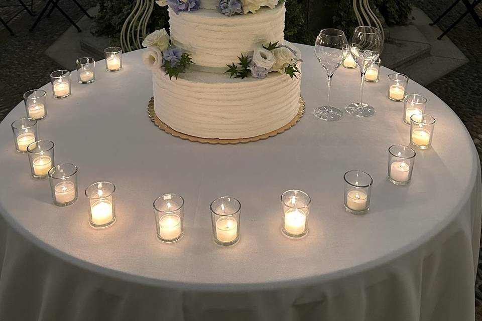 Azzurro cielo - la torta