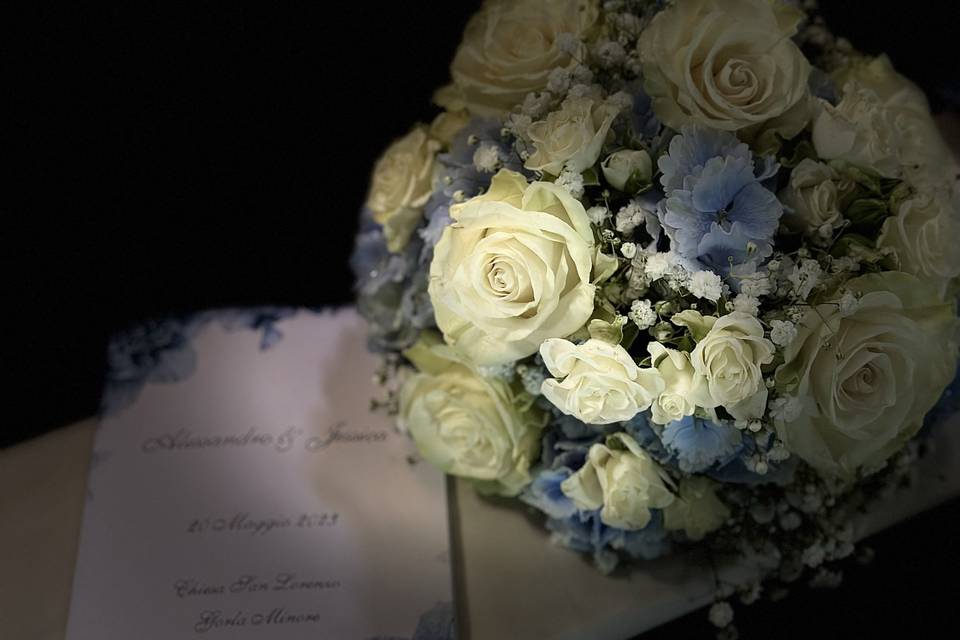 Azzurro cielo - bouquet