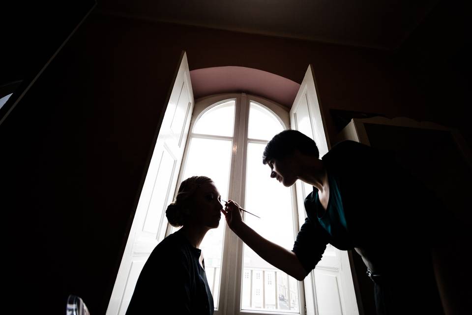 Reportage trucco sposa