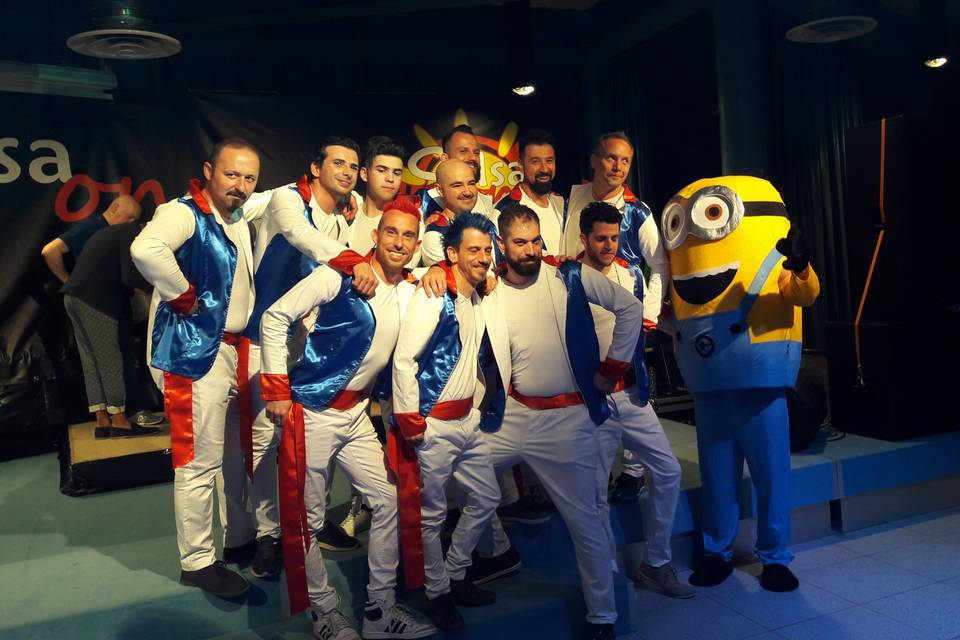 Salsa on tour con Minions